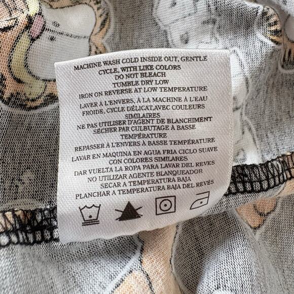 Nickelodeon Garfield Small All-Over Print Graphic Tee Cotton Nostalgic Cartoon - Picture 4 of 9